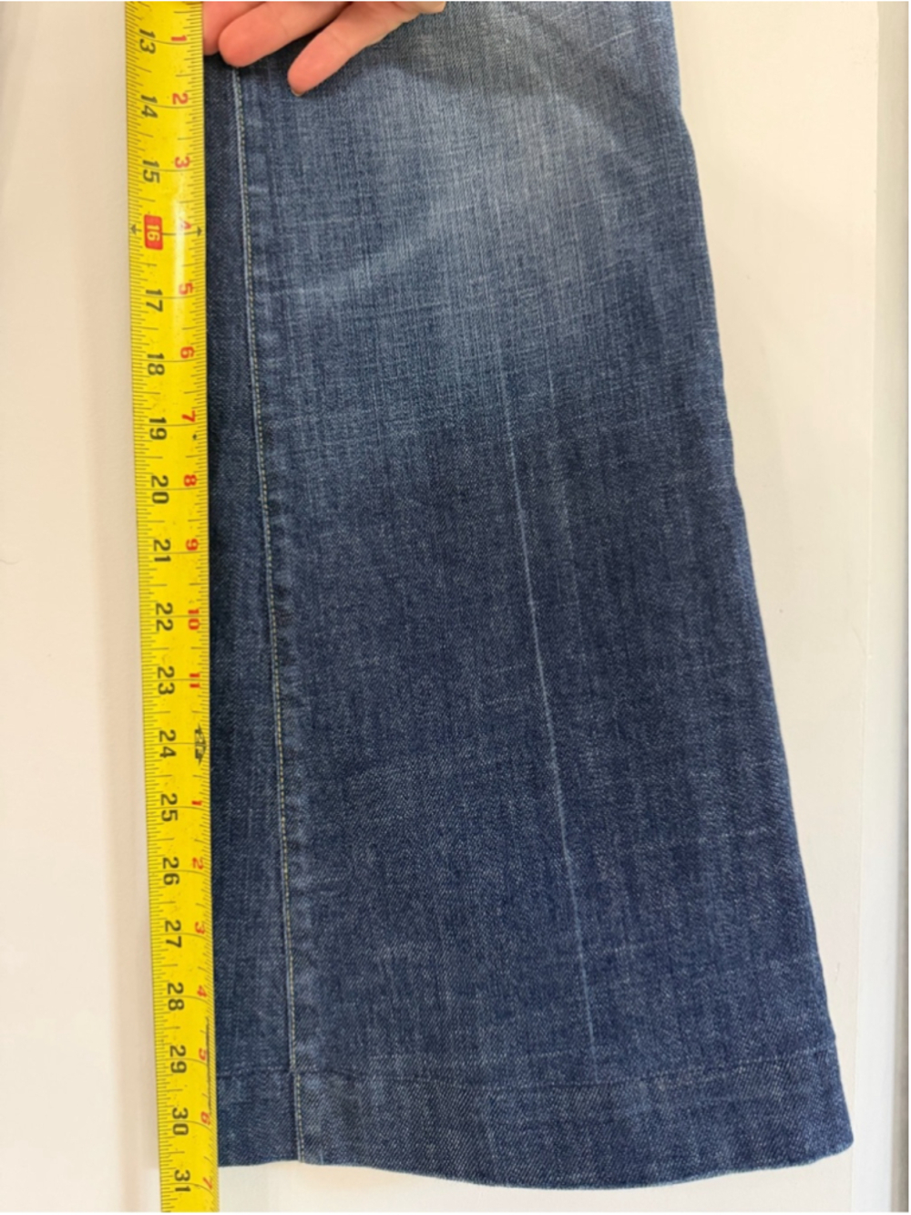 Citizens of Humanity Women’s 29 Kate Low Waist Full Leg Stretch flare jeans dark - Picture 6 of 13